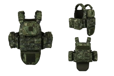 Gilet Tactique Multicam