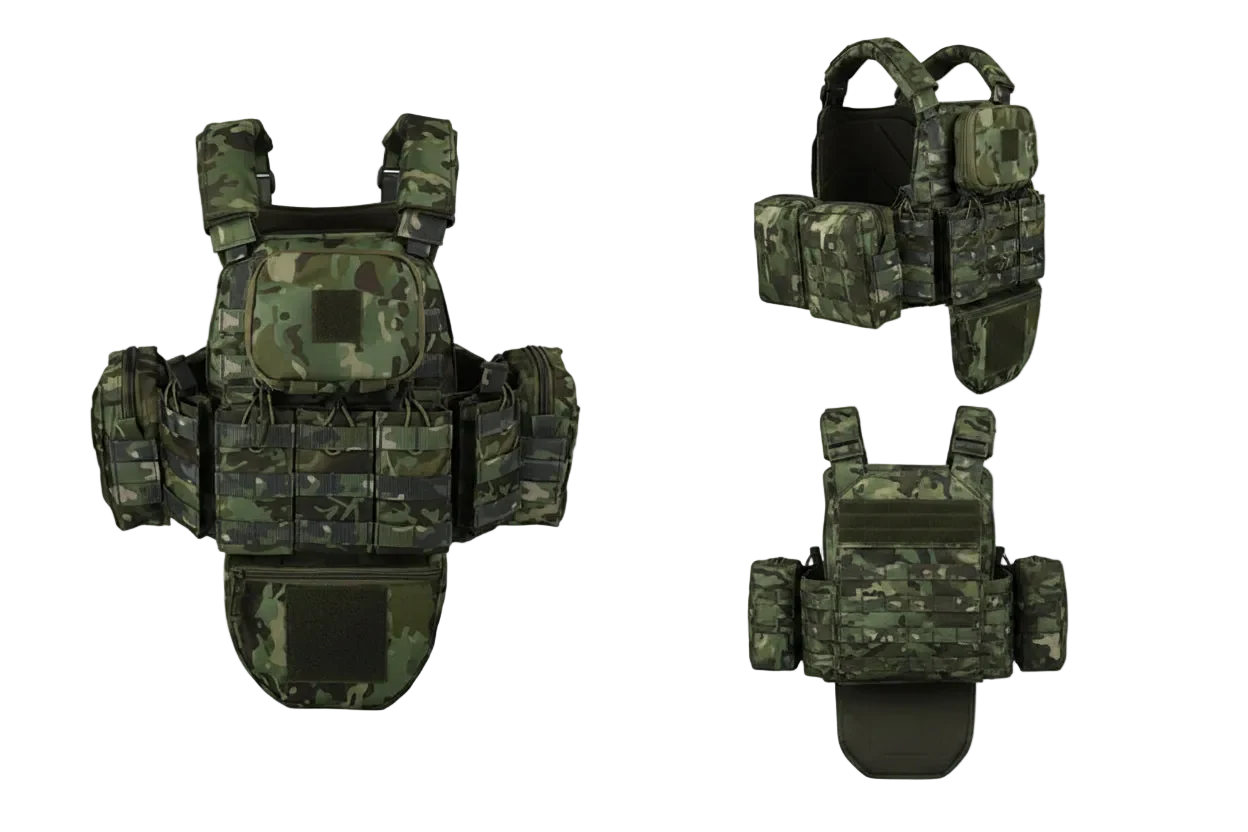 Gilet Tactique Multicam