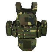 Gilet Tactique Multicam - Vert capo