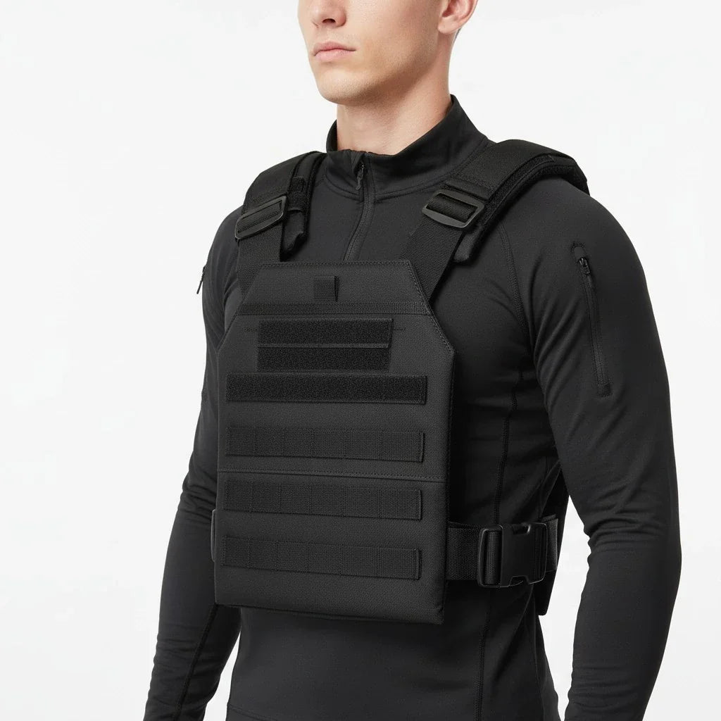Gilet Tactique Porte Plaque Militaire