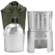 Gourde Aluminium Militaire - 1 Set(4PCS)