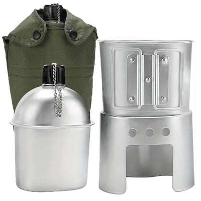 Gourde Aluminium Militaire