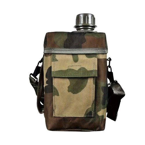 Gourde Survie Militaire - Camouflage