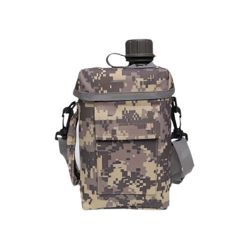 Gourde Survie Militaire - Gris capo