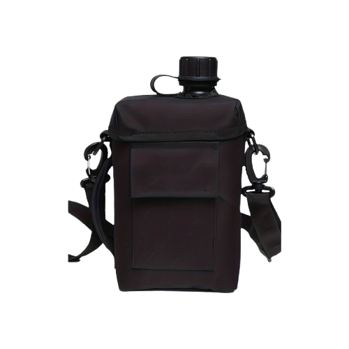 Gourde Survie Militaire - Noir