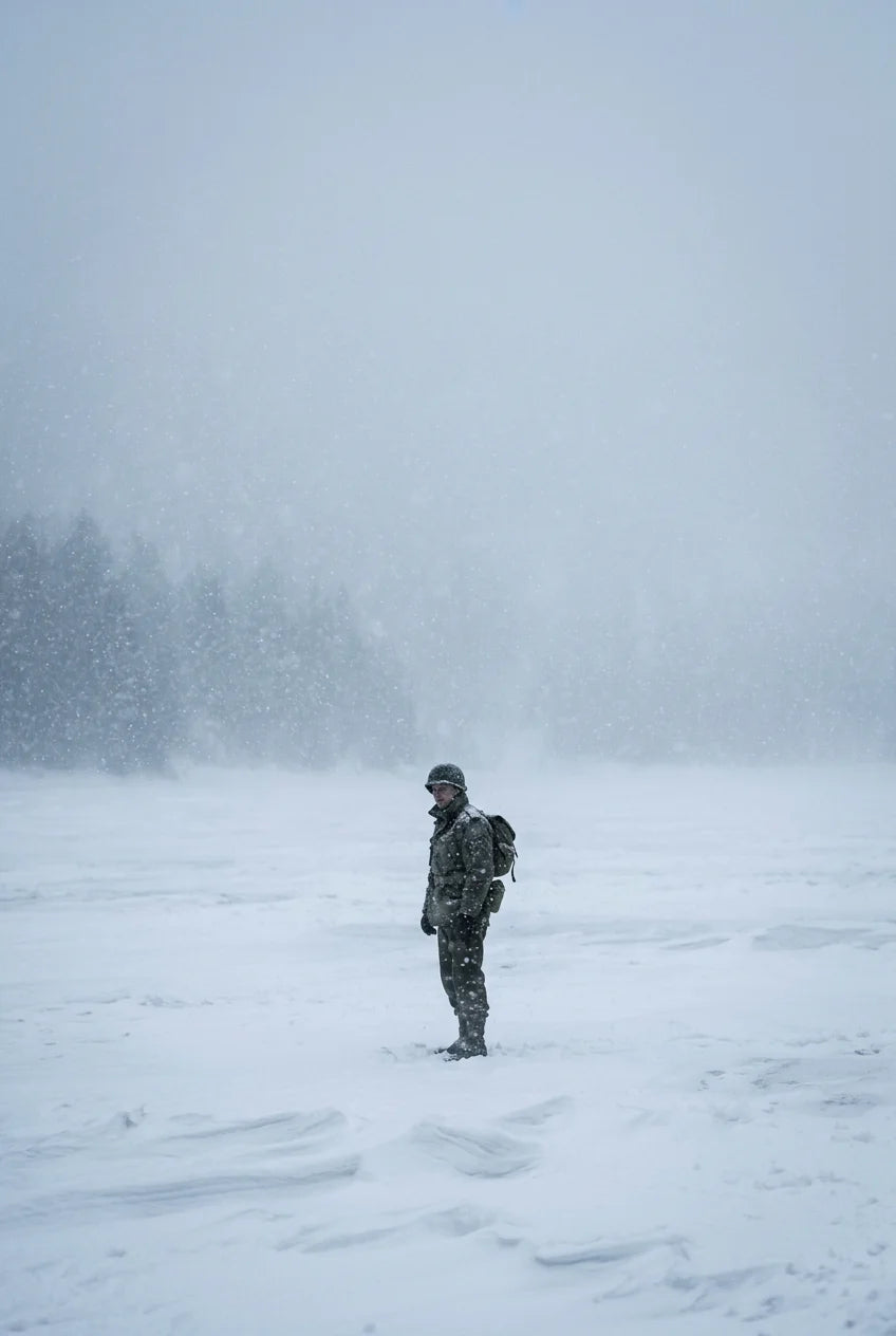 soldat dans la neige delta militaire