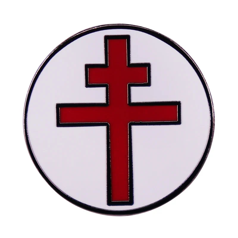 Insigne Militaire Croix de Lorraine - Métal