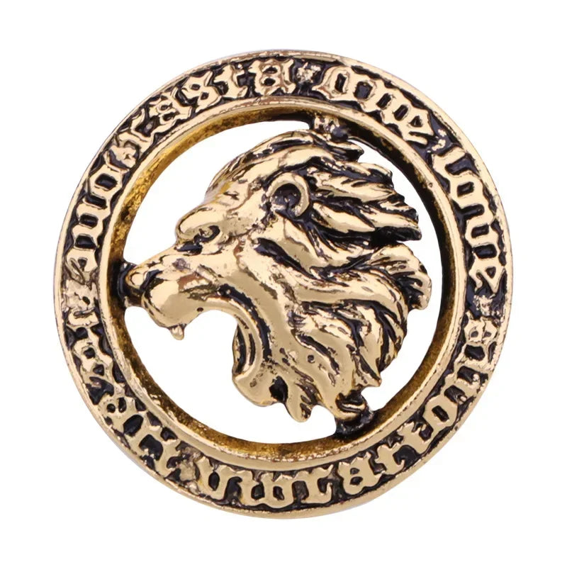 Insigne Militaire Lion - Or