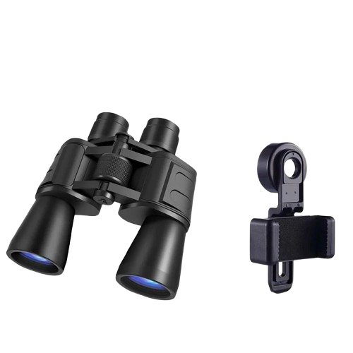 Jumelles Longue Portée Militaire - Jumelle avec Adaptateur Téléphone