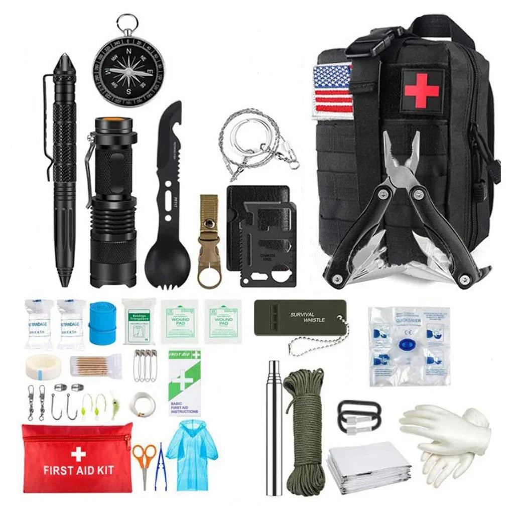 Kit de Survie en Foret - Noir