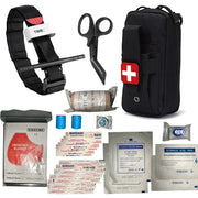 Kit de Survie Médical Militaire - Noir
