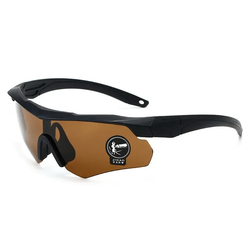 Lunettes de Tir Militaire - Marron