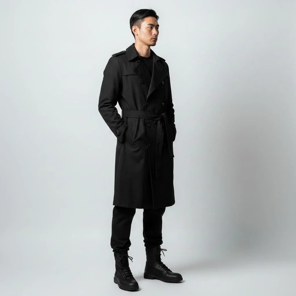 Manteau Col Militaire