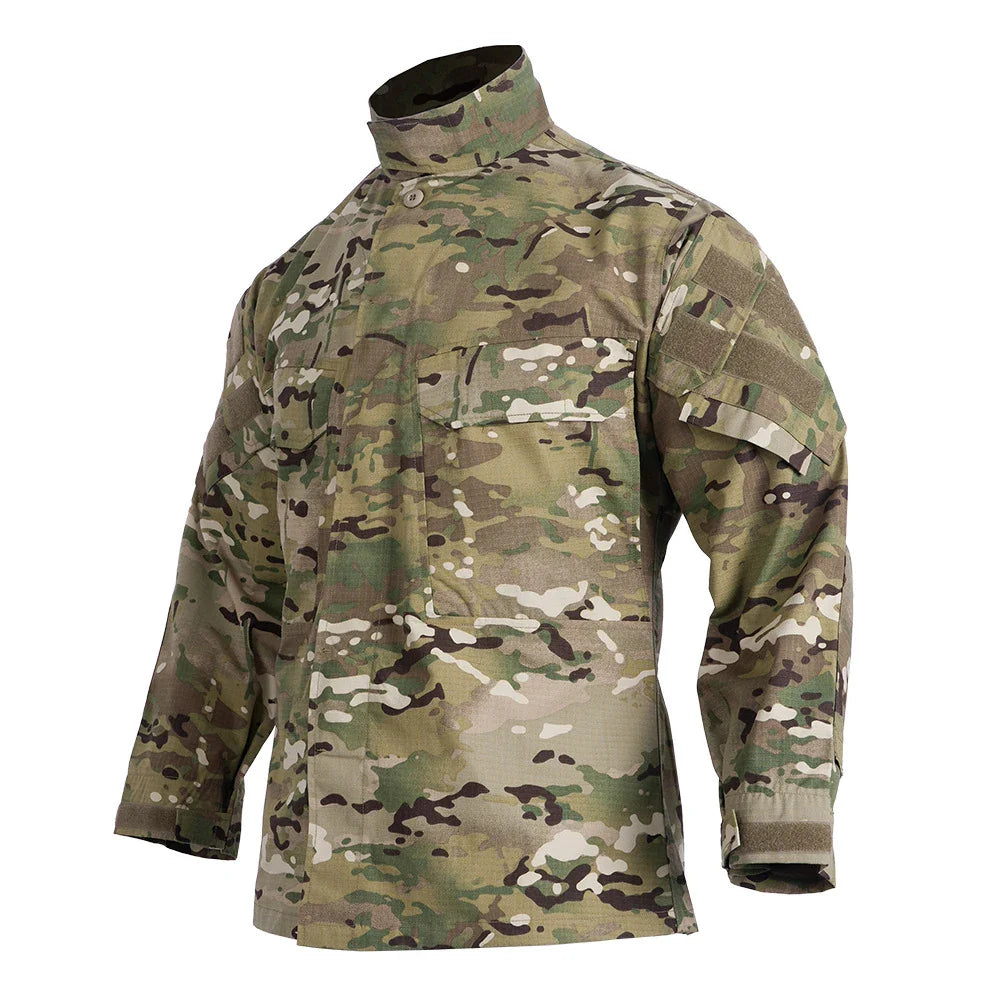 Manteau Coupe Militaire - Camouflage / S