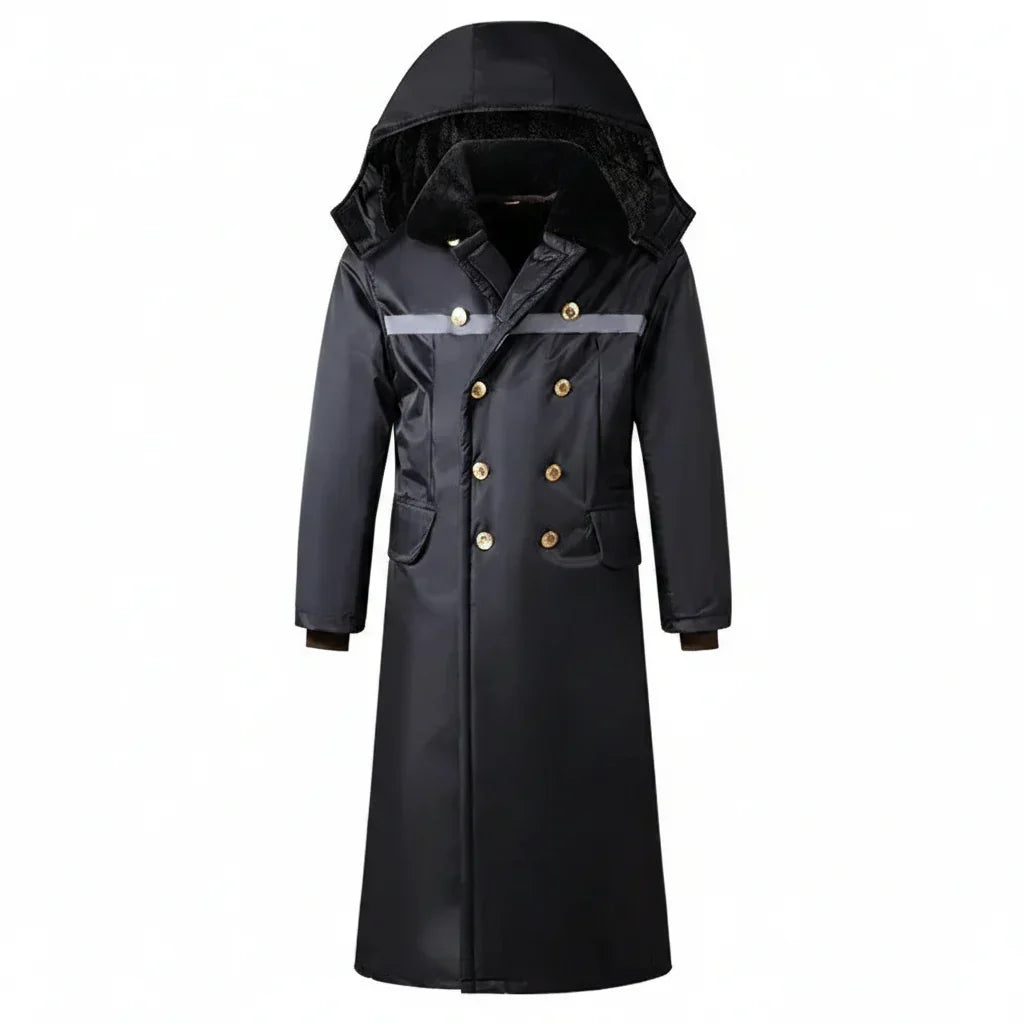 Manteau Long Militaire Homme