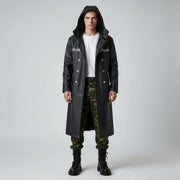 Manteau Long Militaire Homme
