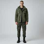Manteau Vert Militaire Homme