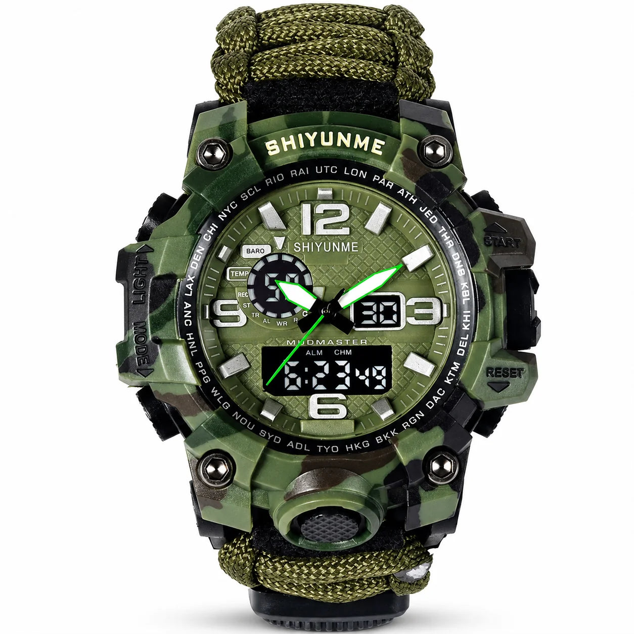 Montre de Survie - Vert capo