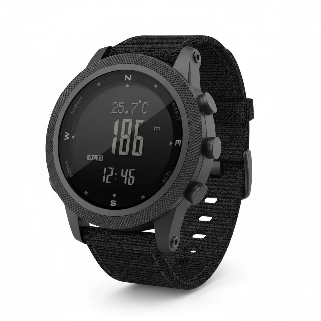 Montre Militaire Commando - Noir