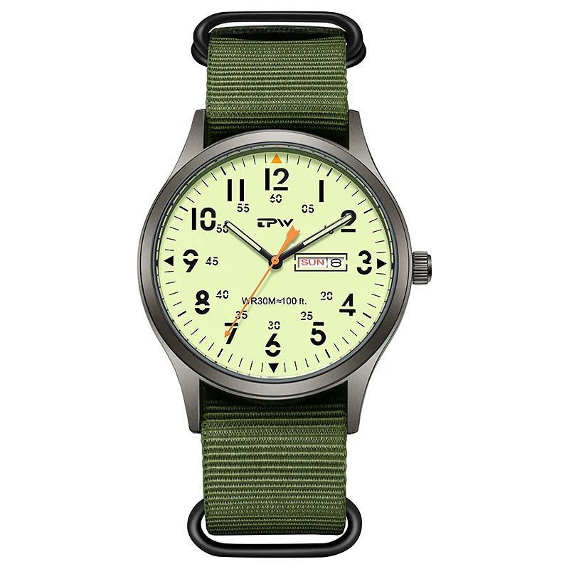 Montre Militaire Tactique - Vert