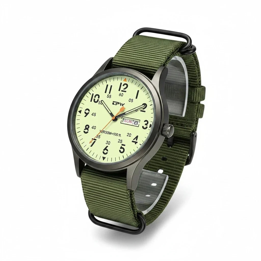 Montre Militaire Tactique - Vert
