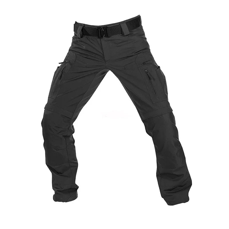 Pantalon Cargo Militaire Homme - Noir / M