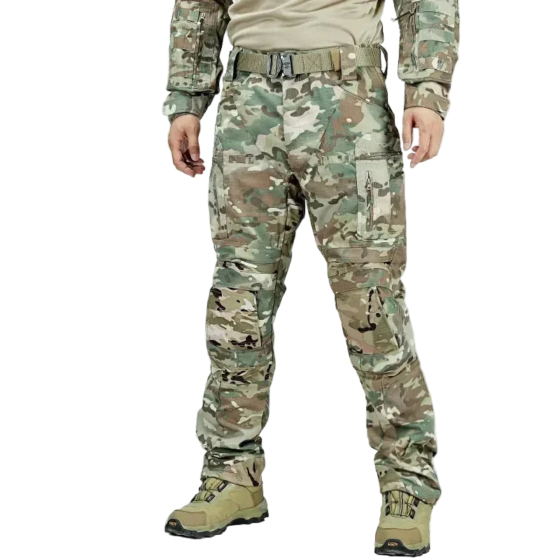 Pantalon Couleur Militaire Homme - M / Camouflage