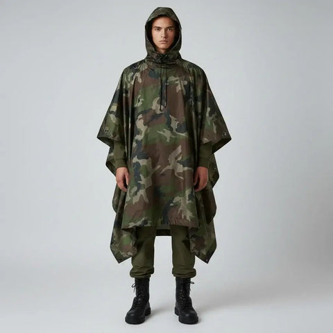 Poncho Camouflage Militaire - Camouflage