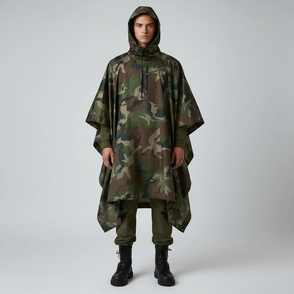 Poncho Camouflage Militaire - Camouflage