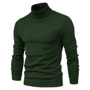 Pull Col Roulé Militaire - Vert / M