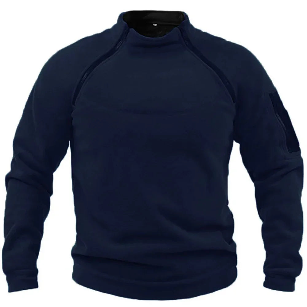 Pull Militaire Homme - Bleu / S