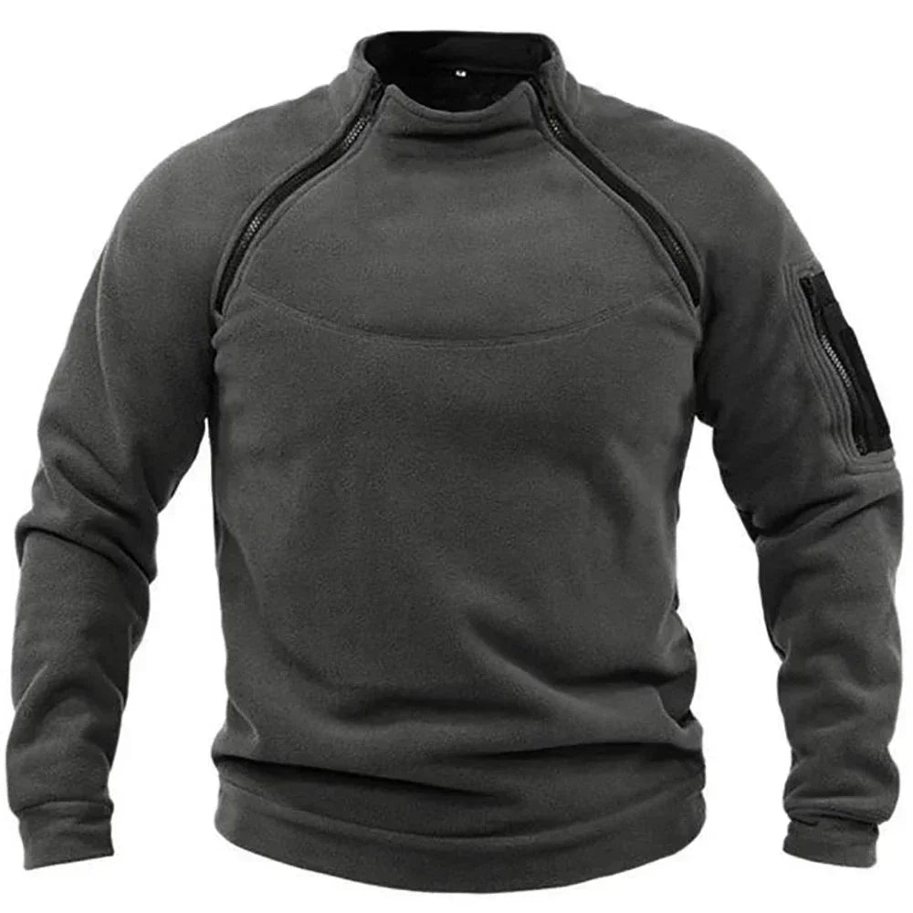 Pull Militaire Homme - Gris / S