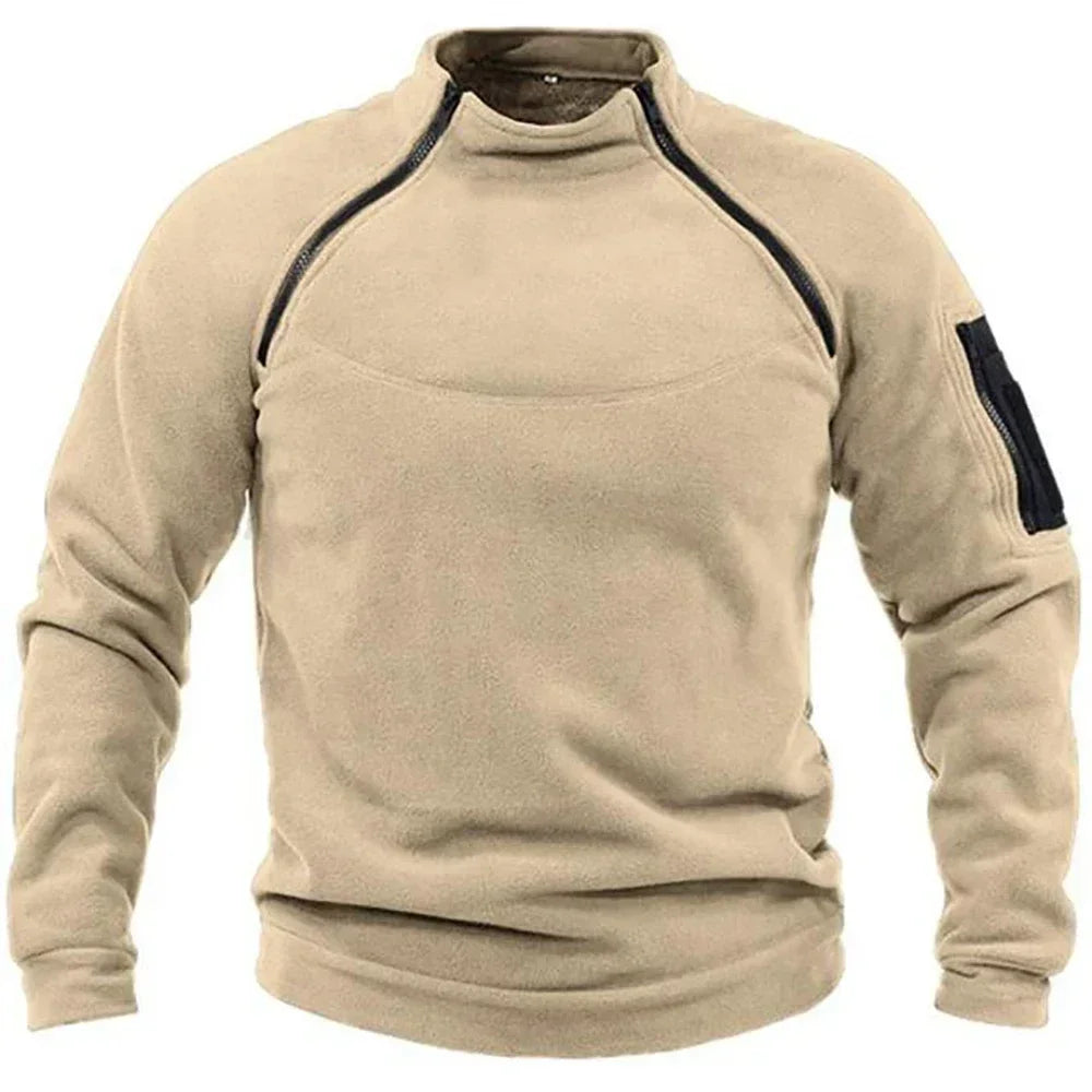Pull Militaire Homme - Kaki / S