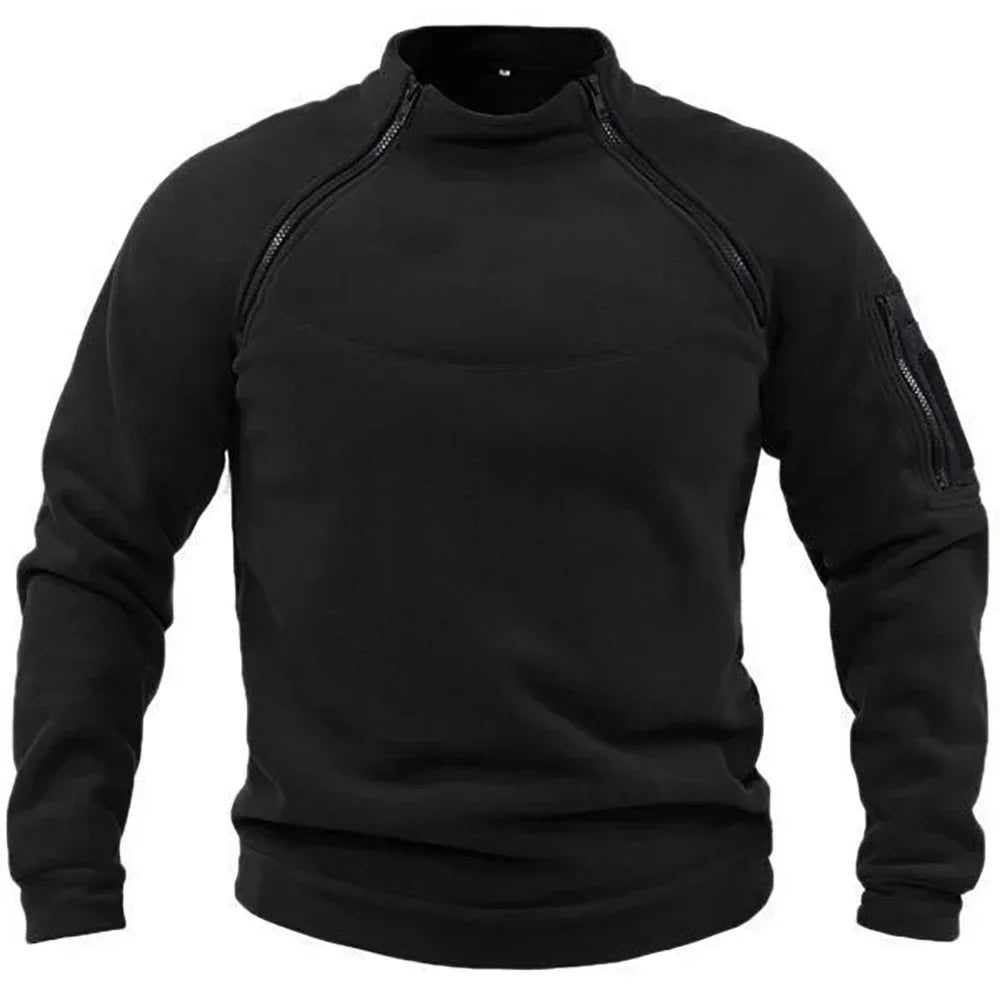 Pull Militaire Homme - Noir / S