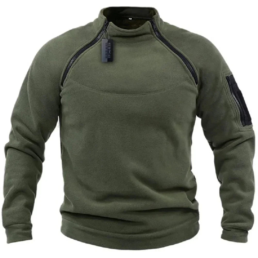 Pull Militaire Homme - Vert / S