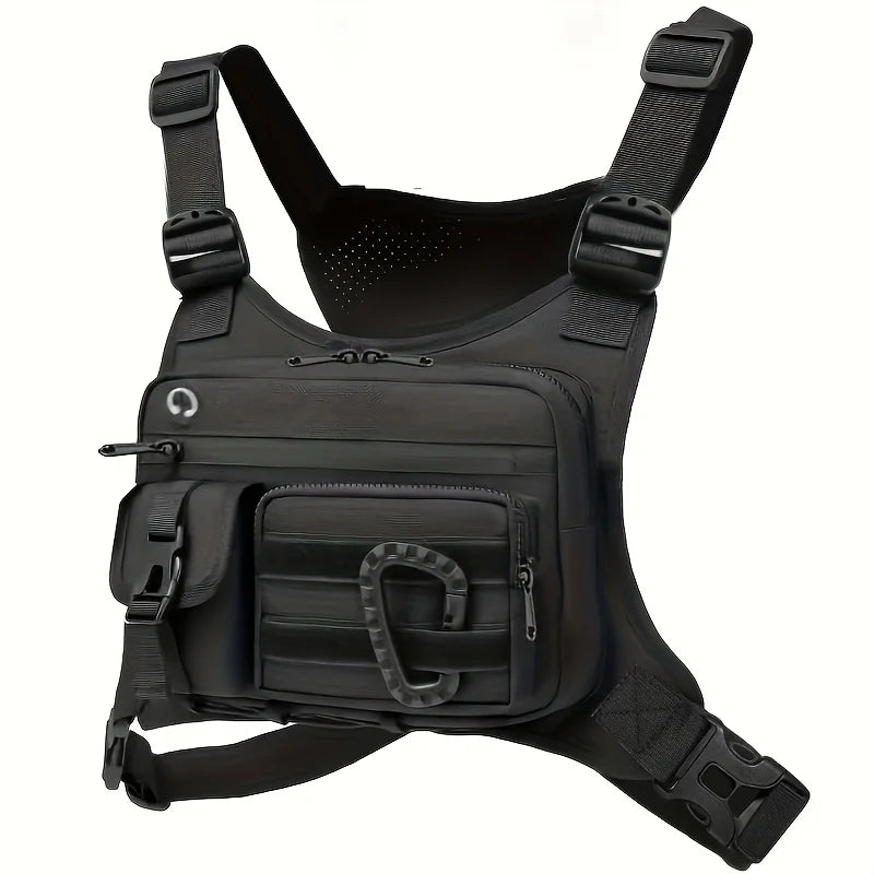 Sac Ventral Tactique - Noir