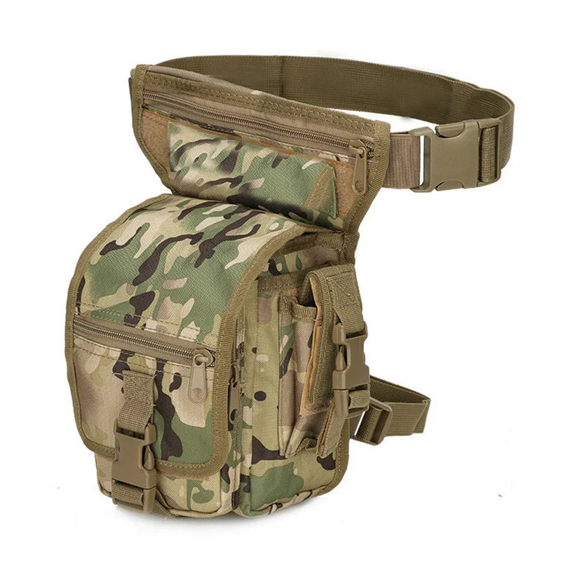 Sacoche De Jambe Militaire - Camouflage