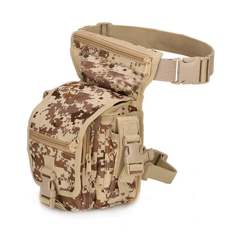 Sacoche De Jambe Militaire - Kaki capo