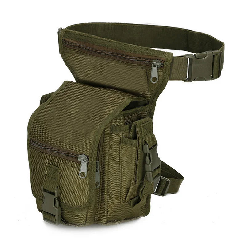 Sacoche De Jambe Militaire - Vert