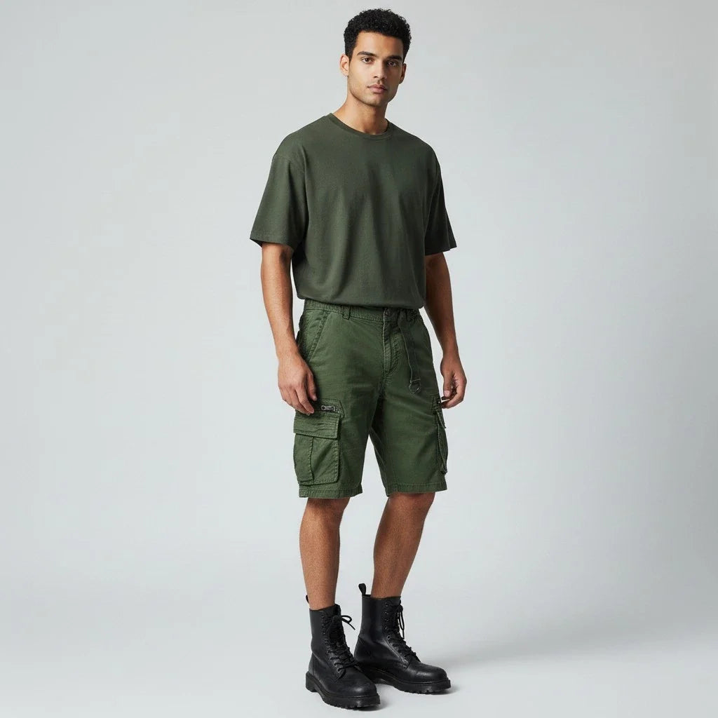 Short Cargo Militaire Homme
