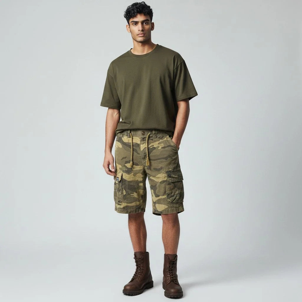 Short Militaire Camouflage