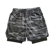 Short Militaire Sport - Gris camouflage / M