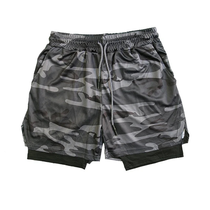 Short Militaire Sport - Gris camouflage / M