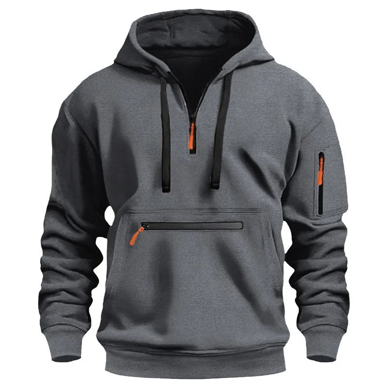 Sweat Tactique - Gris foncé / S