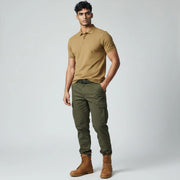 T-Shirt Kaki Militaire Homme