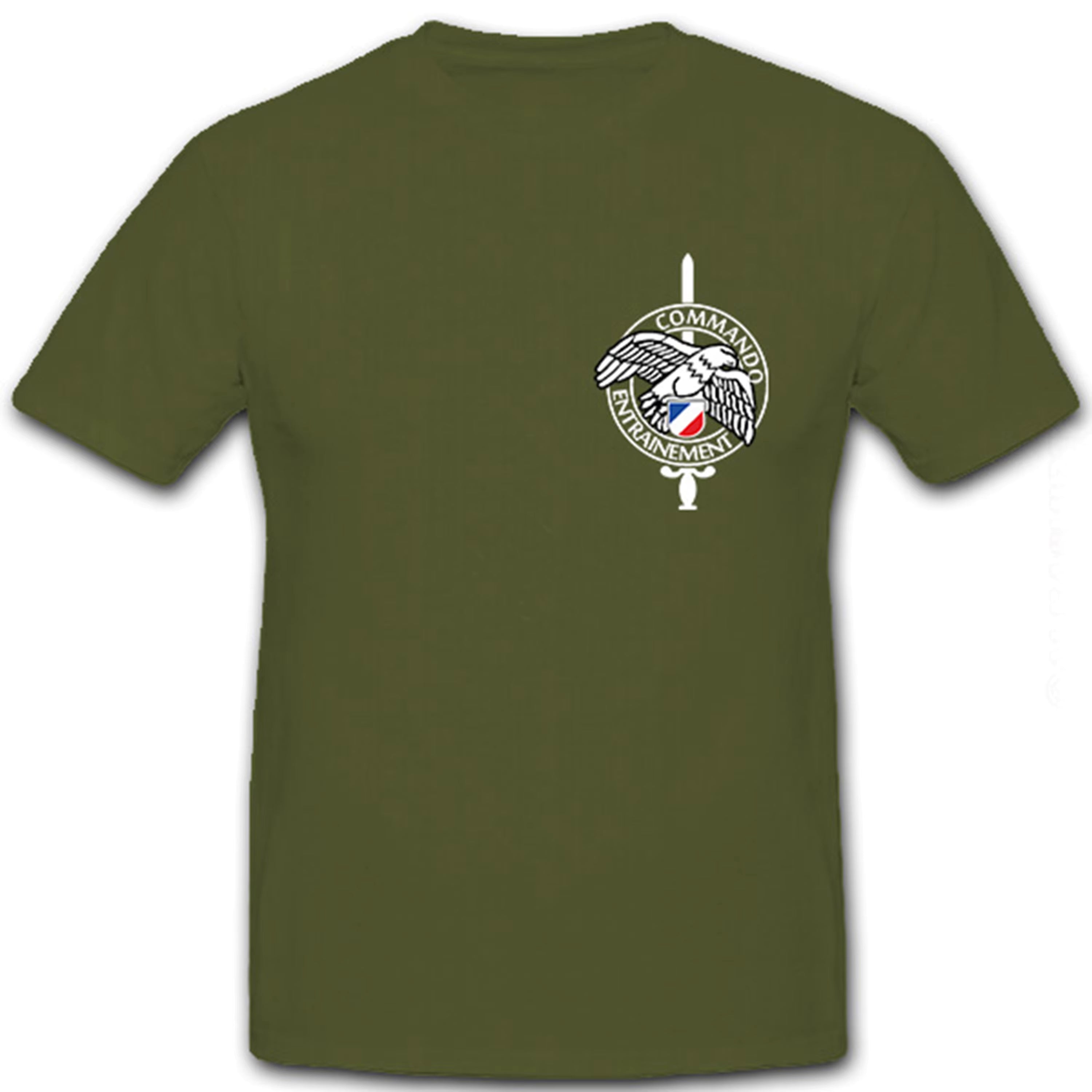 T-shirt Militaire Commando - vert / S