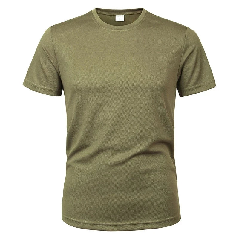 T Shirt Militaire Homme - Marron / S