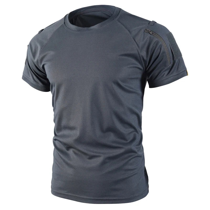 T-Shirt Sport Militaire - Gris / L