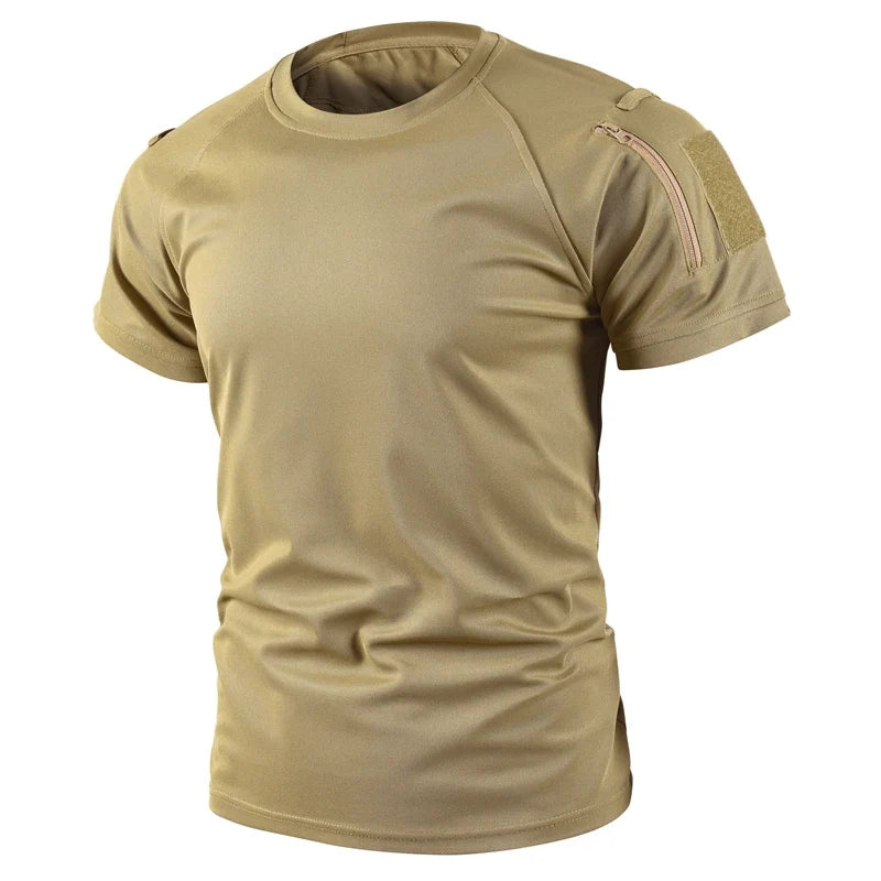 T-Shirt Sport Militaire - Kaki / L