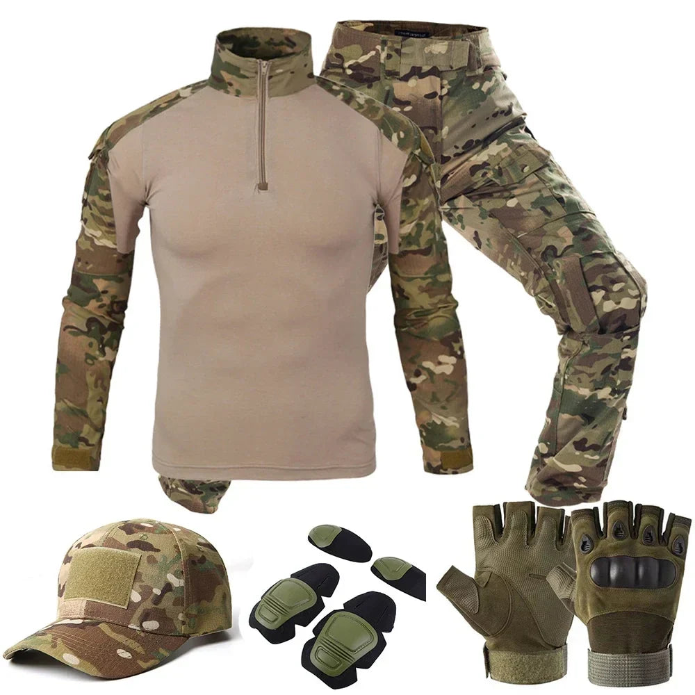 Tenue Militaire Complète - Kaki capo / M